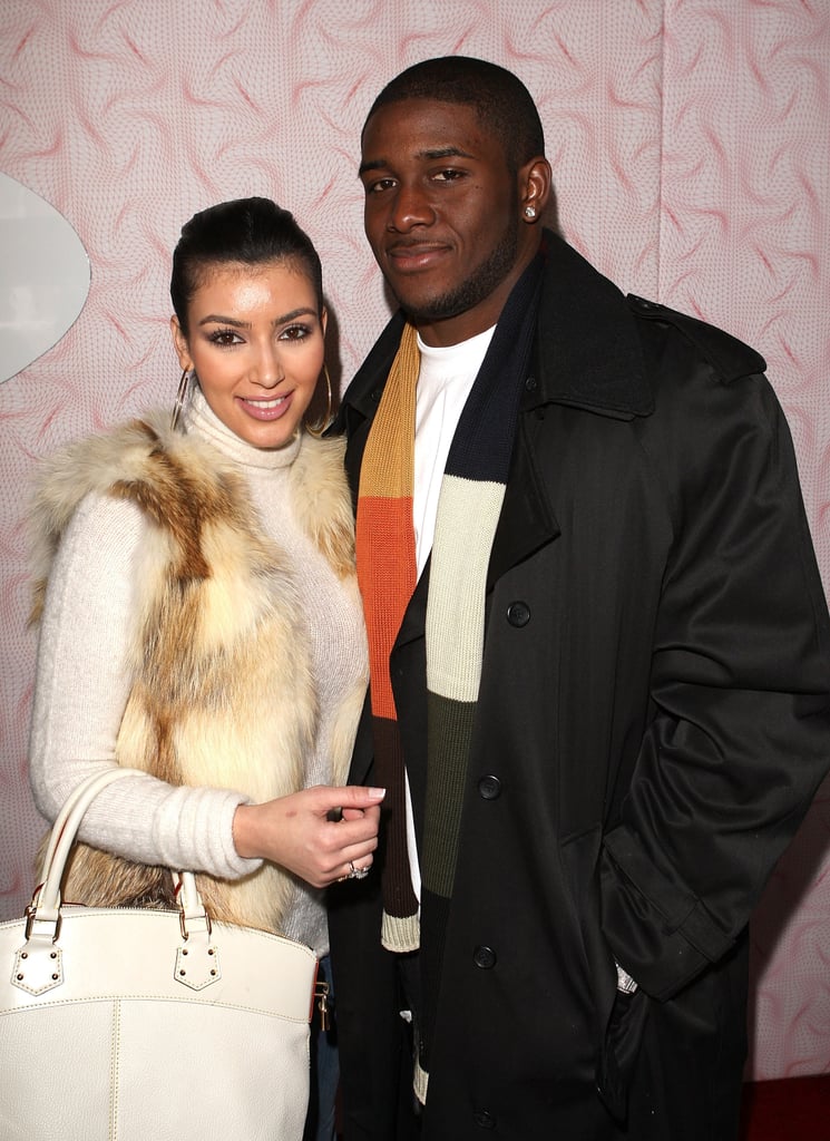 Kim and her then-boyfriend Reggie Bush made the party rounds during the Sundance Film Festival in January 2008.