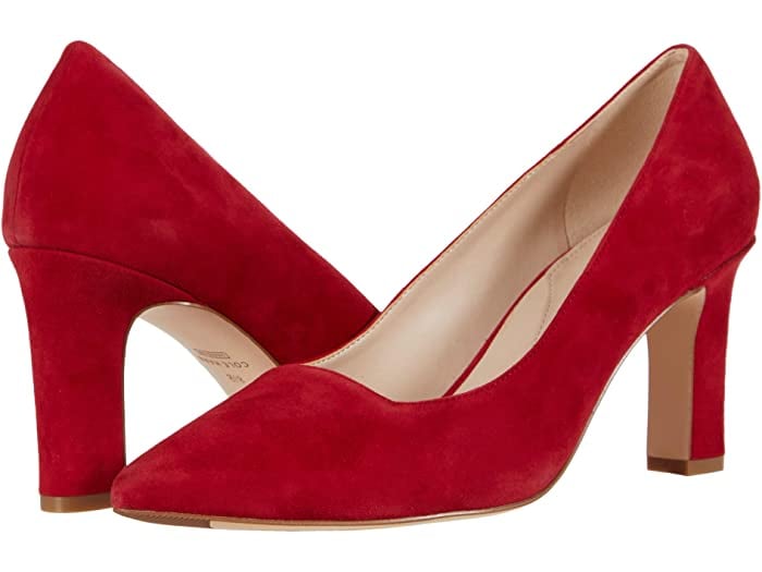 Cole Haan Modern Classics Pump in Red Suede