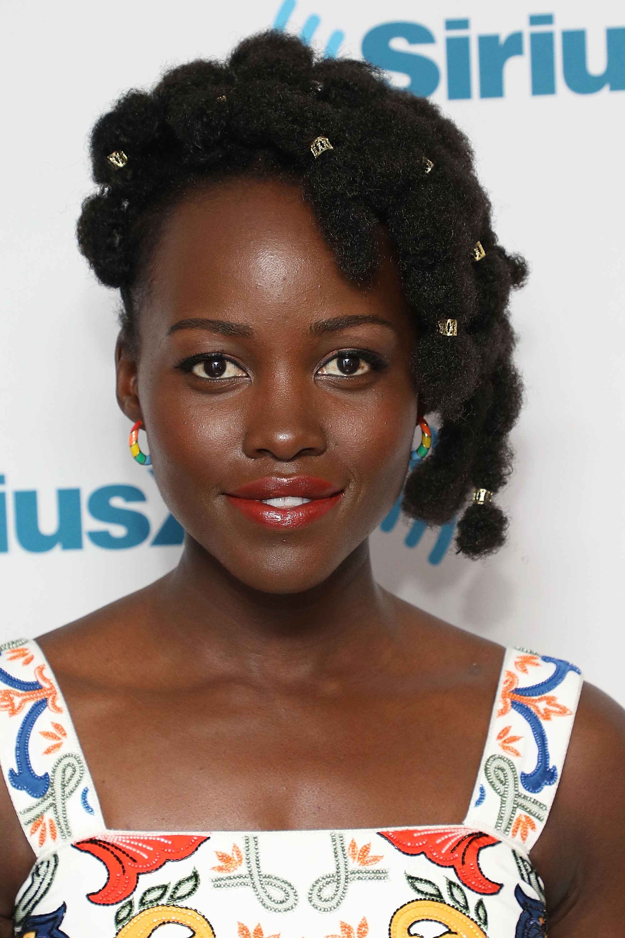 NEW YORK, NY - MAY 15:  Actress Lupita Nyong'o visits the SiriusXM Studios on May 15, 2018 in New York City.  (Photo by Taylor Hill/Getty Images)