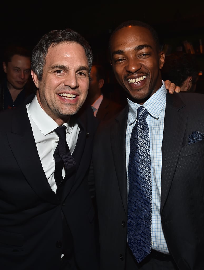 Pictured: Mark Ruffalo and Anthony Mackie