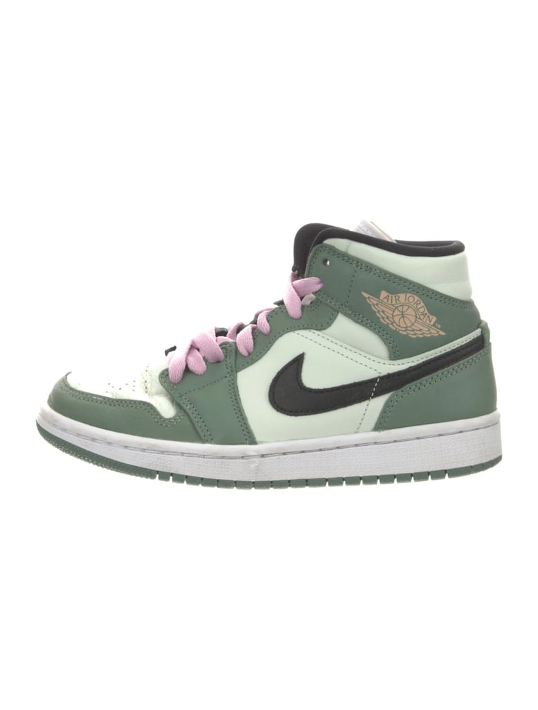 Jordan 1 Mid Dutch Green Sneakers