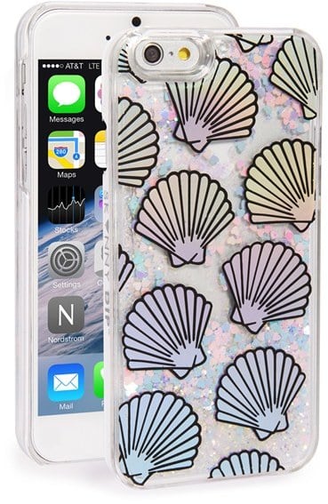 Skinnydip Glitter Liquid iPhone 6/6S Case ($30)