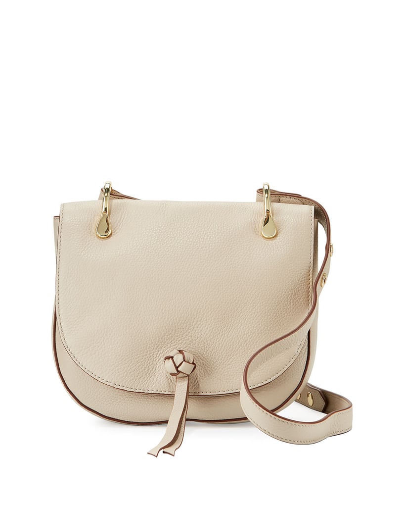With a bag as chic as Elizabeth and James Zoe leather saddle bag ($395), you won't even miss your big, bold totes.