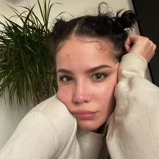 Halsey's No-Makeup Selfie While Self-Isolating