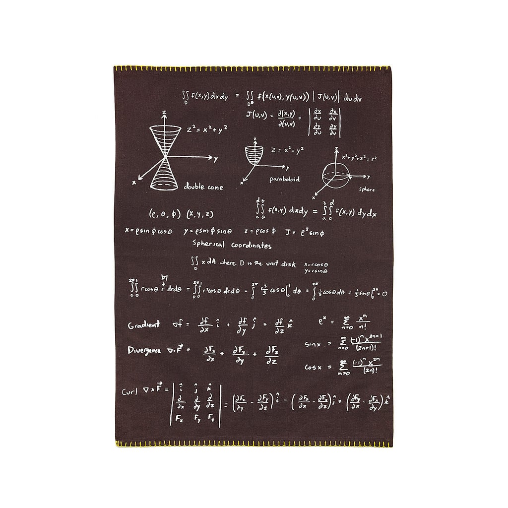 Math Dish Towel