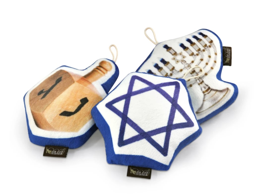 Hanukkah Plush Dog Toy Set