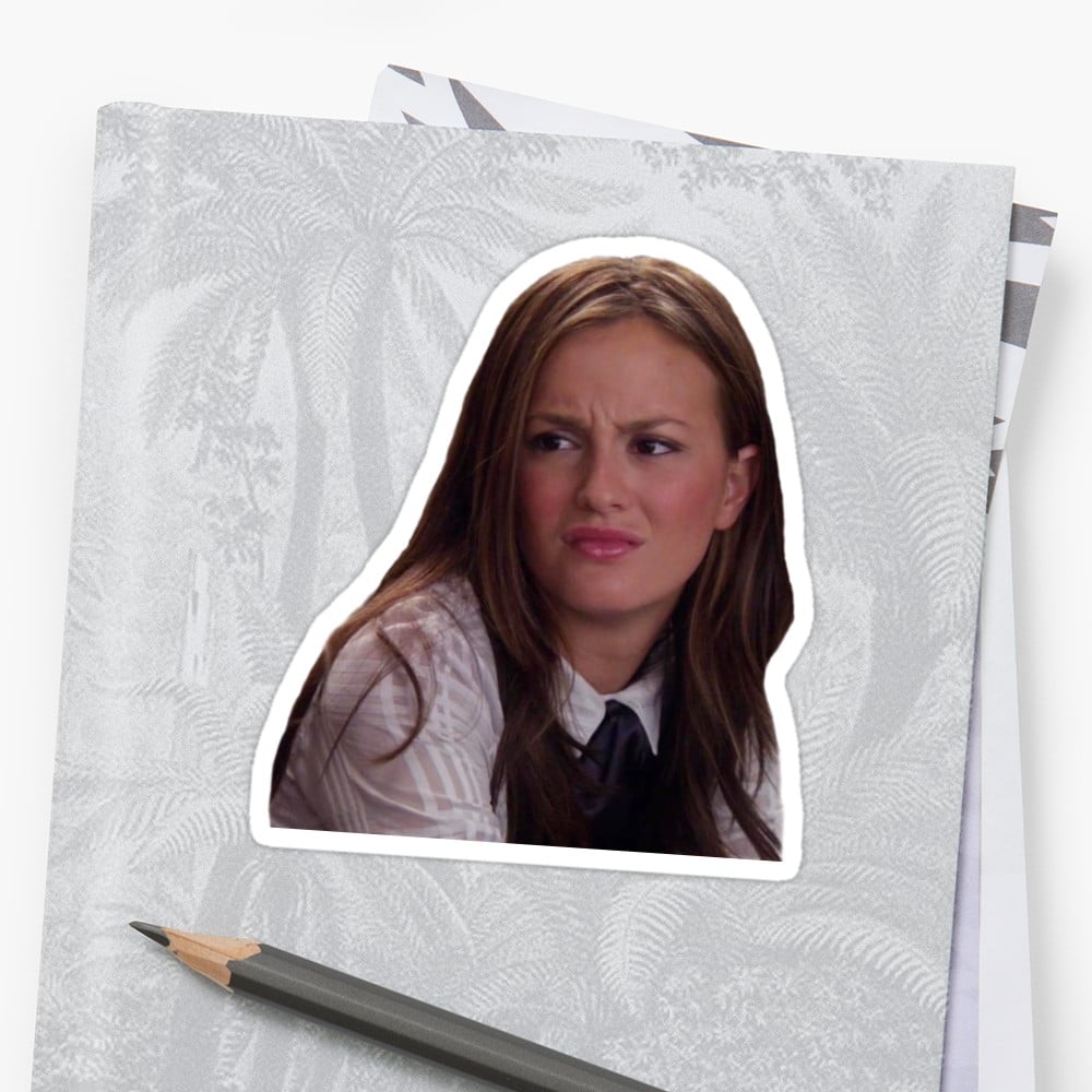 Blair Waldorf Sticker