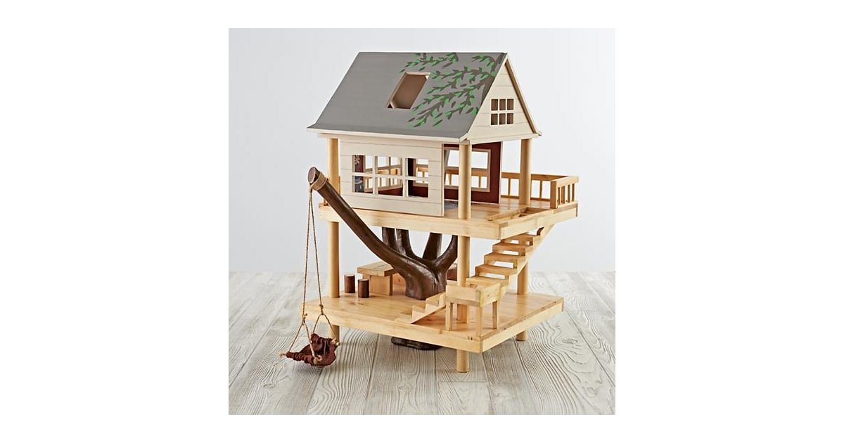 Treehouse Play Set Wooden Toy Gifts For Kids POPSUGAR Family Photo 80
