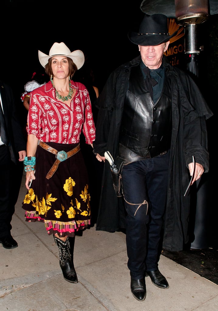 Tim Allen and His Wife as Western People