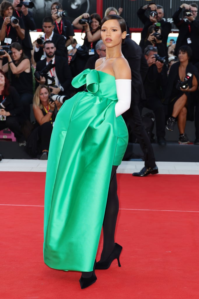 Taylor Russell at the 2022 Venice Film Festival