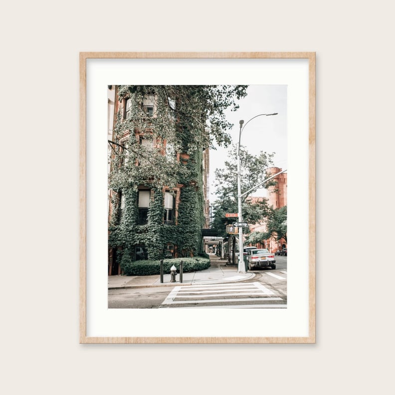 An Original Photograph: NYC Ivy Covered Building