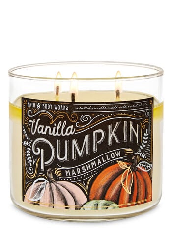 Vanilla Pumpkin Marshmallow 3-Wick Candle