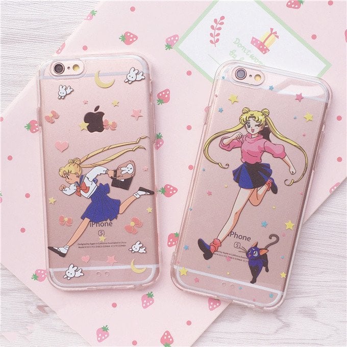Sailor Moon Transparent iPhone Case ($10)