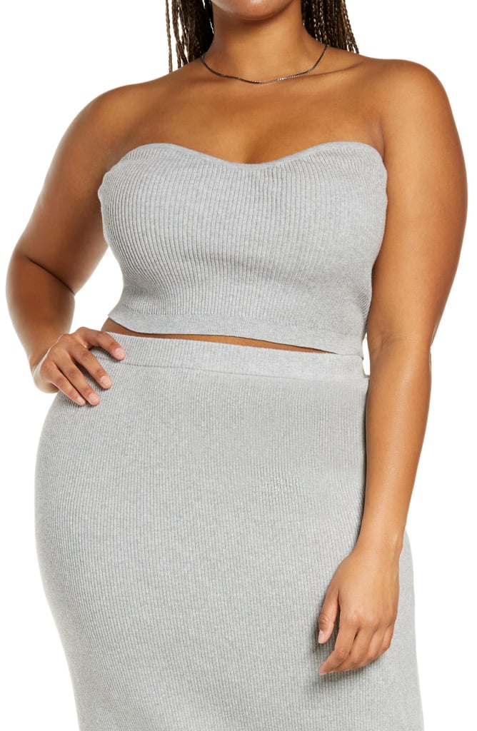A Sexy Sweater: Open Edit Sweater Tube Top
