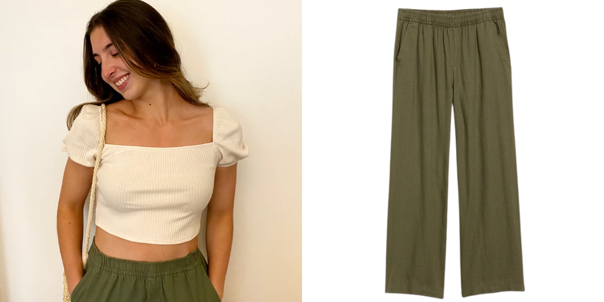 Linen wide leg pants • Compare & find best price now »