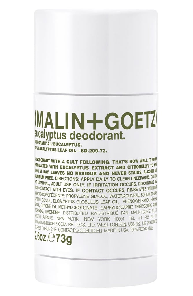 Best Deodourant For Sensitive Skin: Malin + Goetz Eucalyptus Deodourant