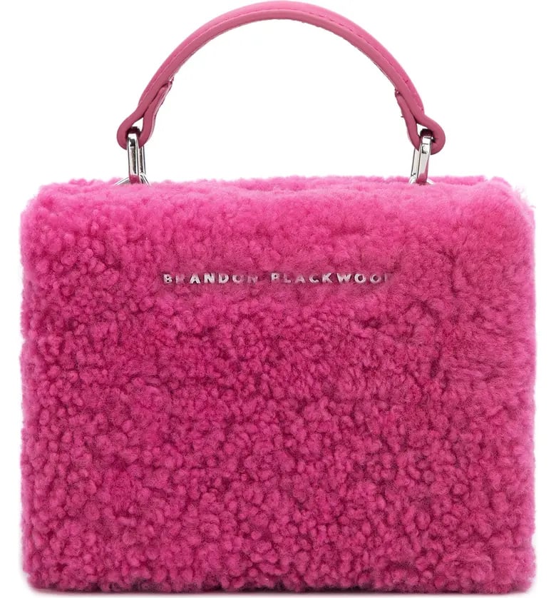 Brandon Blackwood Mini Leather Duffle Bag in Pink at Nordstrom