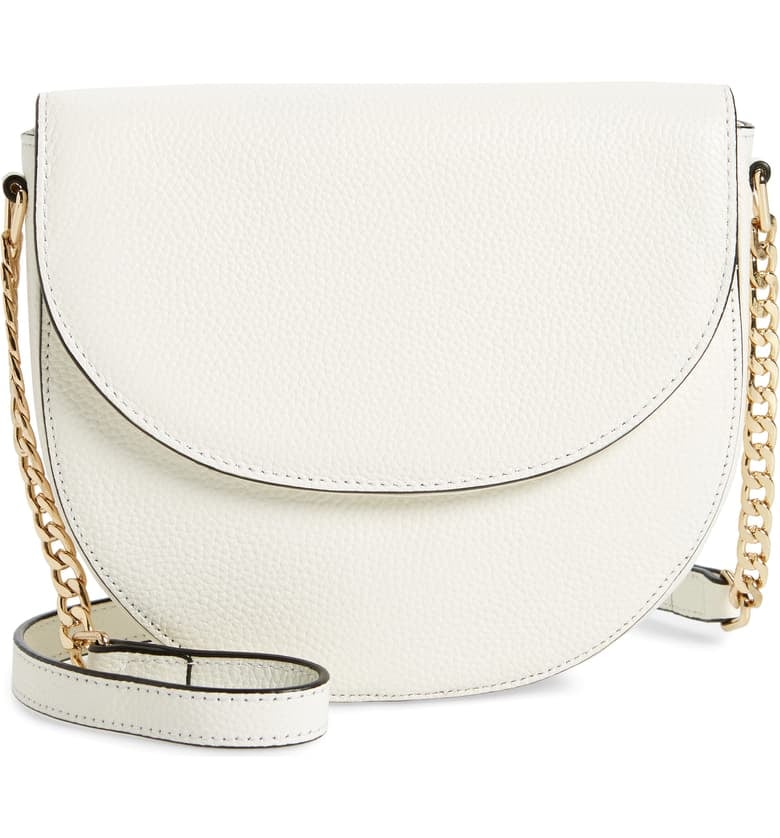 Nordstrom Ava Leather Flap Crossbody Bag