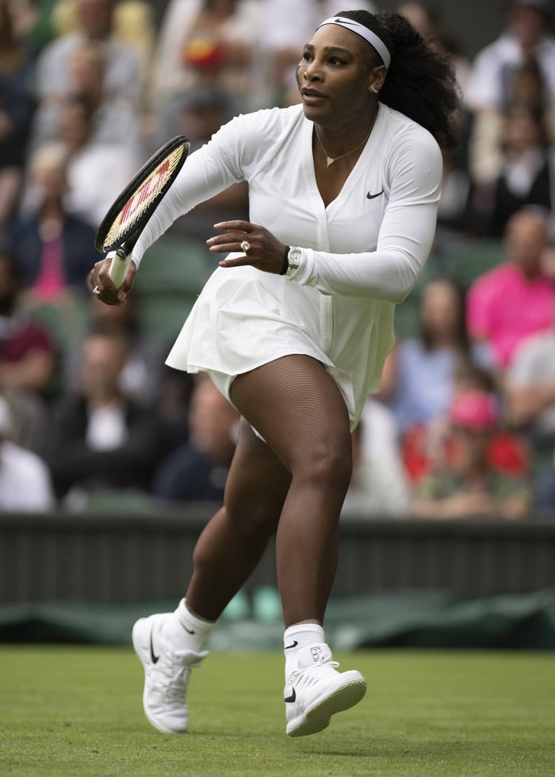 Serena Williams at Wimbledon, Day 2