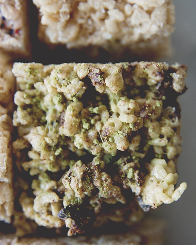 dark chocolate rice krispie treats