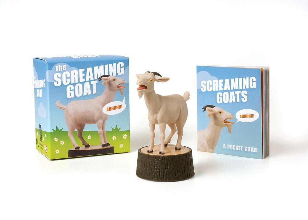 The Screaming Goat Book & Figure