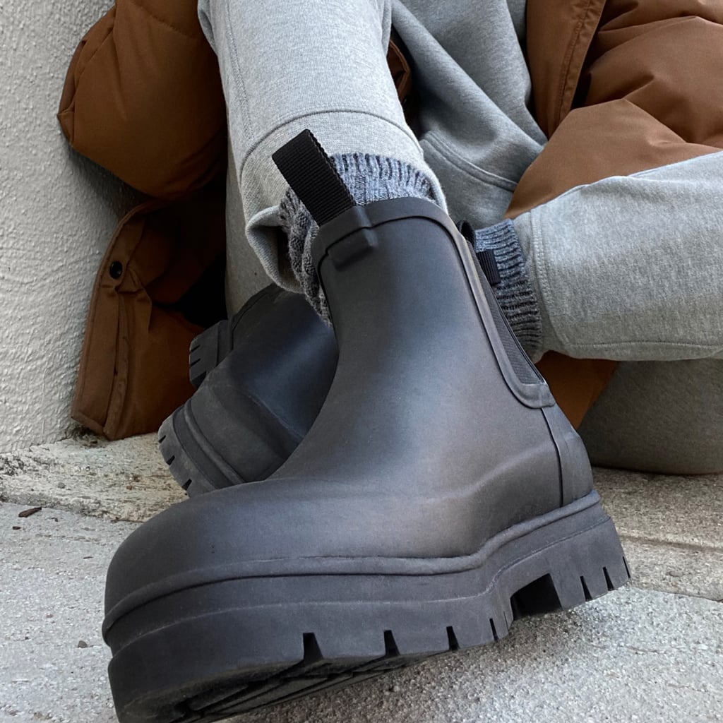 Lug Sole Boots: Everlane The Rain Boot