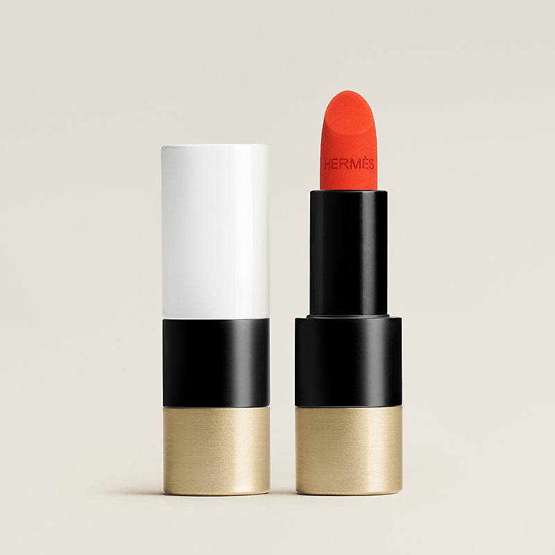 Rouge Hermès Matte Lipstick in Rouge Orange ($75)
A brilliant red orange lipstick is a must for fall and this moisturizing matte formula simply can't be beat. With a lightweight feel and stunning packaging, it's the luxe seasonal indulgence you deserve.