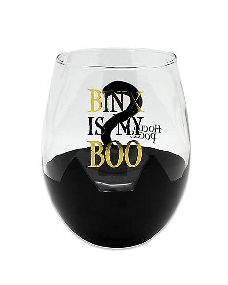 Binx Is My Boo Stemless Glass