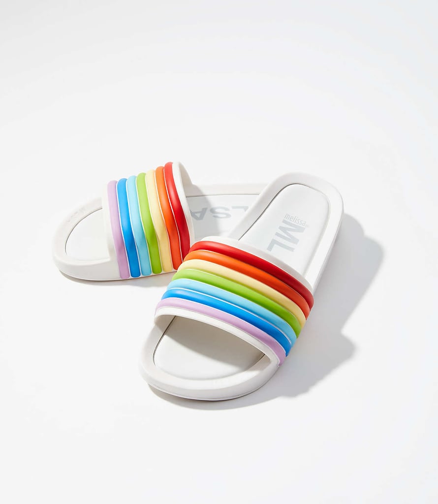 Melissa Rainbow Slide Sandals