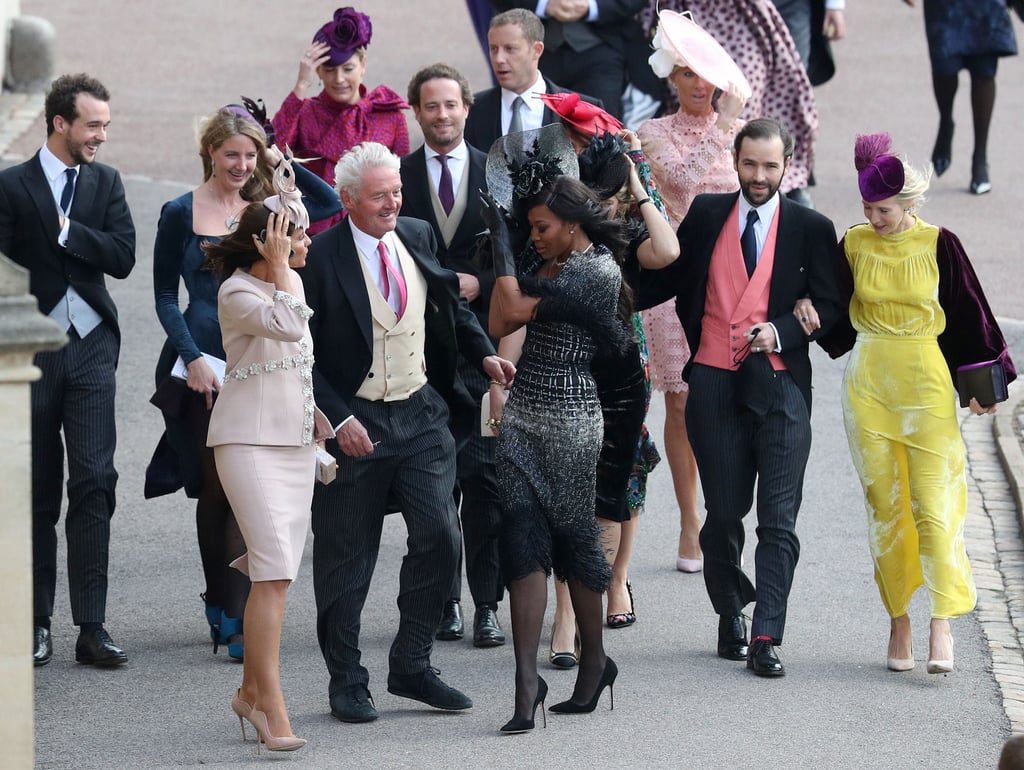 Wind at Princess Eugenie's Wedding Pictures Oct. 2018