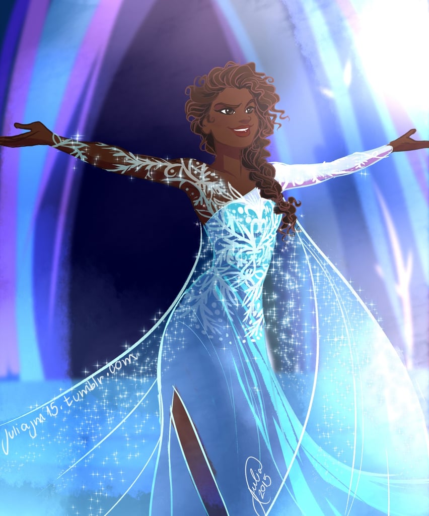 Elsa The Snow Queen Disney Princesses Of Different Races Popsugar Love And Sex Photo 5 