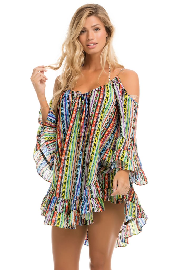 "This dress from my newest Ále by Alessandra collection is a perfect beach cover-up. It's so colorful and flirty!" 
Àle by Alessandra Dress ($180)