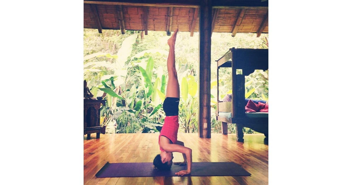 Jamie Chung revealed her yoga moves during a retreat in Costa Rica ...