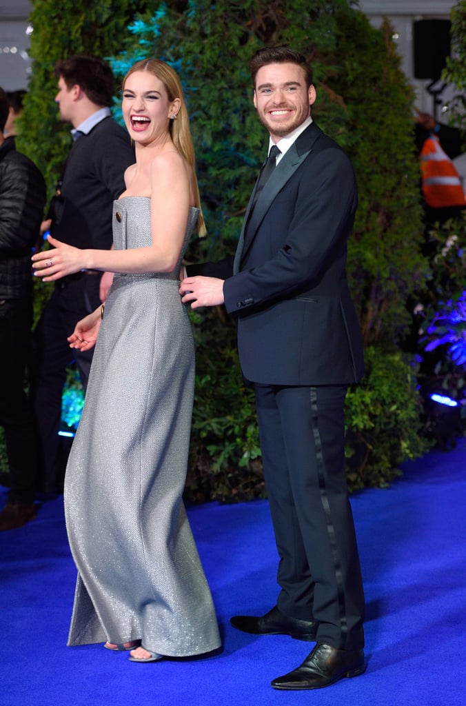 Lily James and Richard Madden were cuter than ever at Thursday's