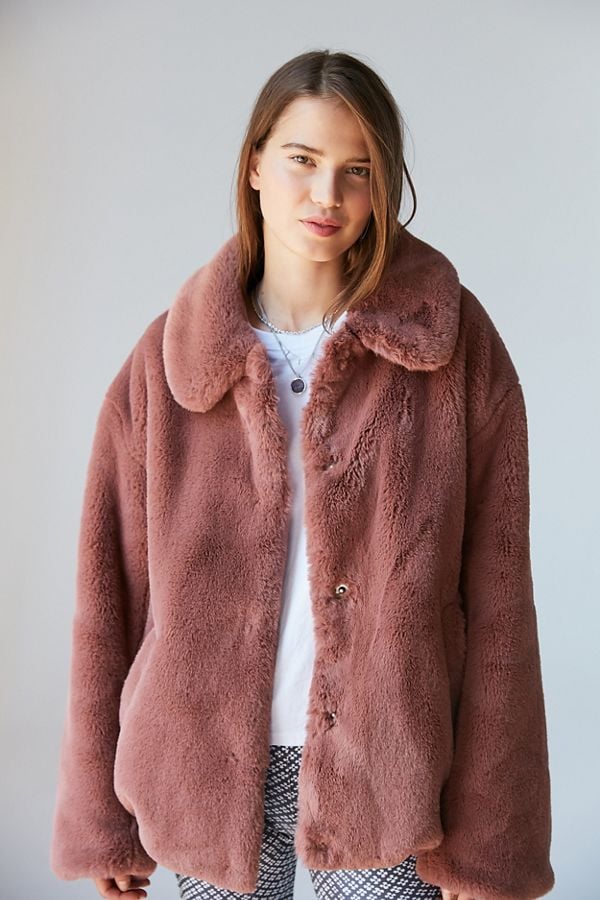 Urban outfitters big new arrivals fluffy jacket