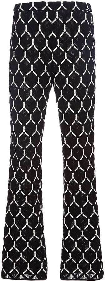 Giambattista Valli Geometric Macramé Cropped Pants ($2,395)