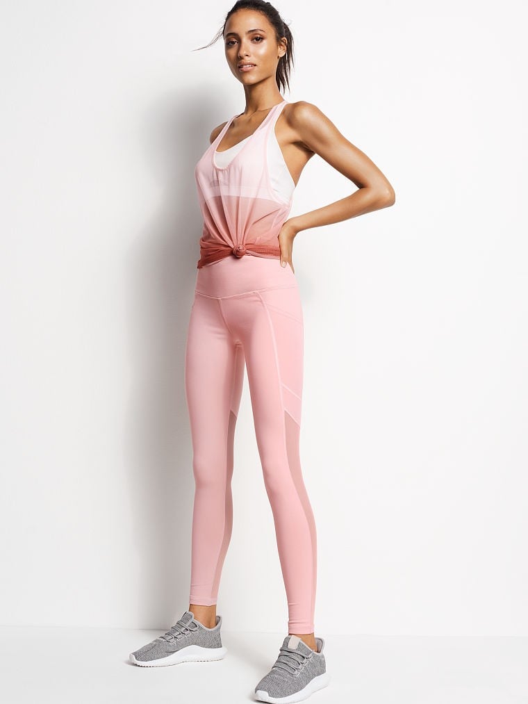 VICTORIA'S SECRET PINK ACTIVE Seamless Workout Tights Pink Women's