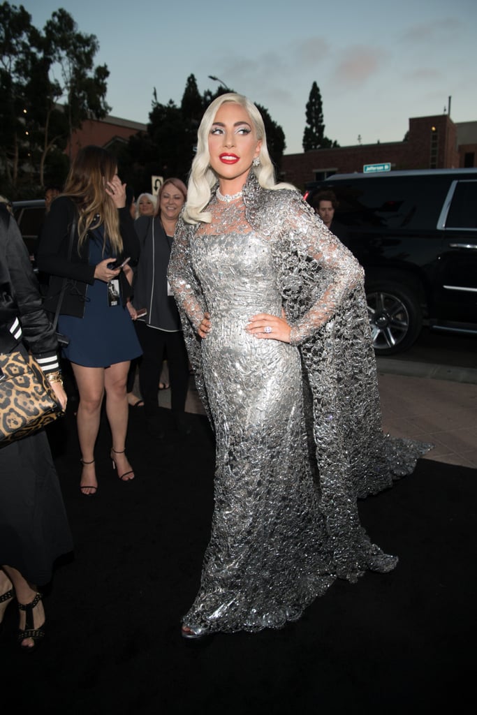 Lady Gaga's Silver Dress A Star Is Born Premiere Sept 2018