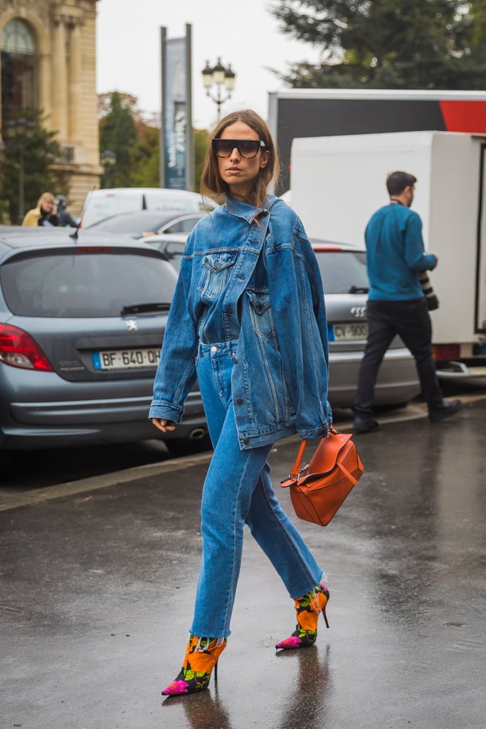 Opt For a Classic Denim-on-Denim Look