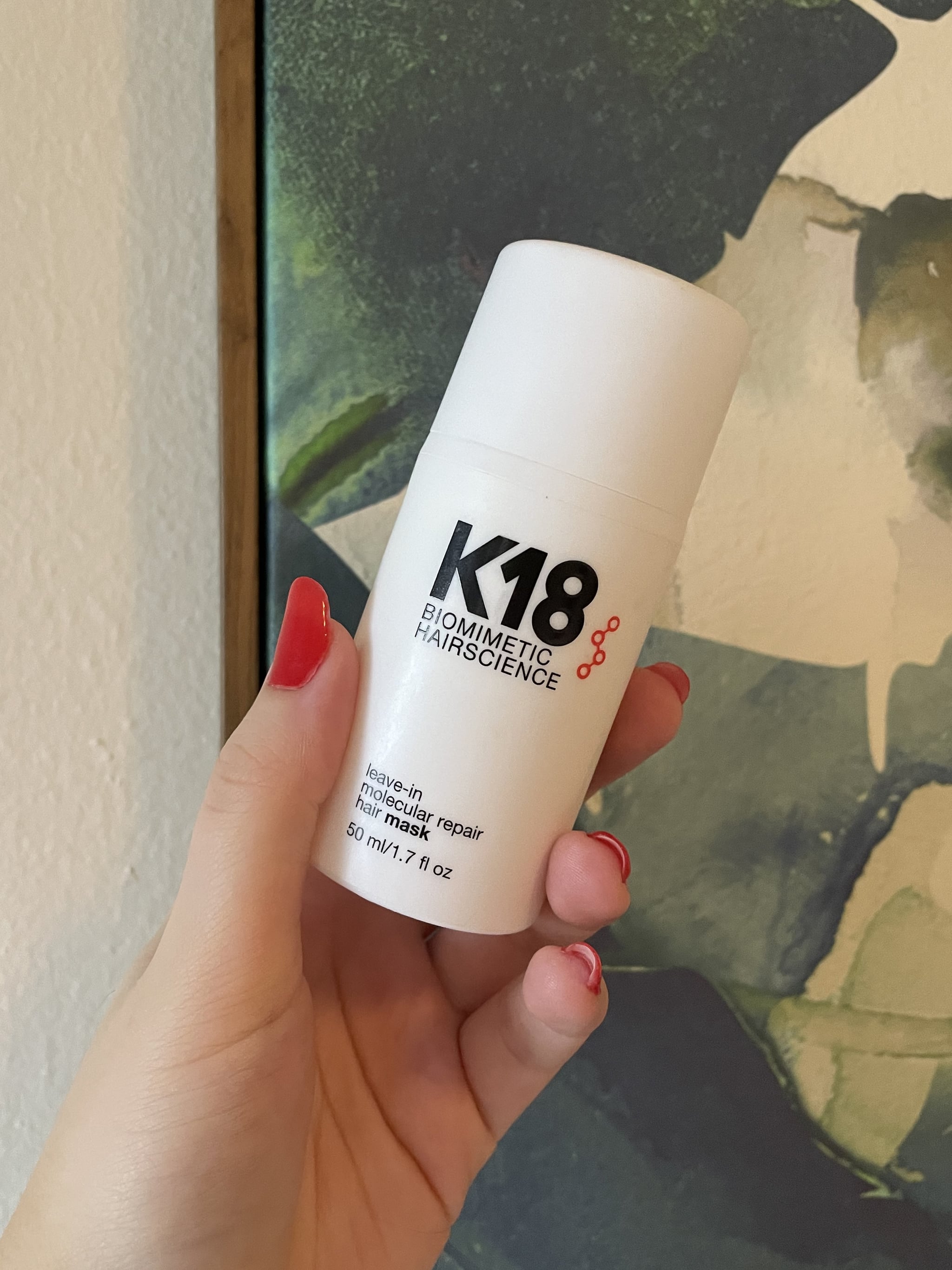 K18 leave in molecular repair hair mask reviews