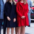 The Cutest Pictures of Princess Leonor and Infanta Sofía of Spain