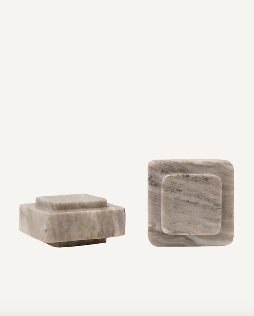 Chic Decor: Effortless Composition Marble Bookends