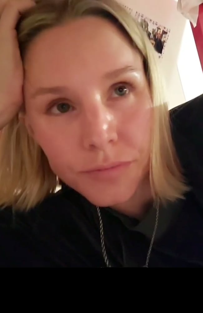 Kristen Bell's Daughter Washed Her Hair With Vaseline