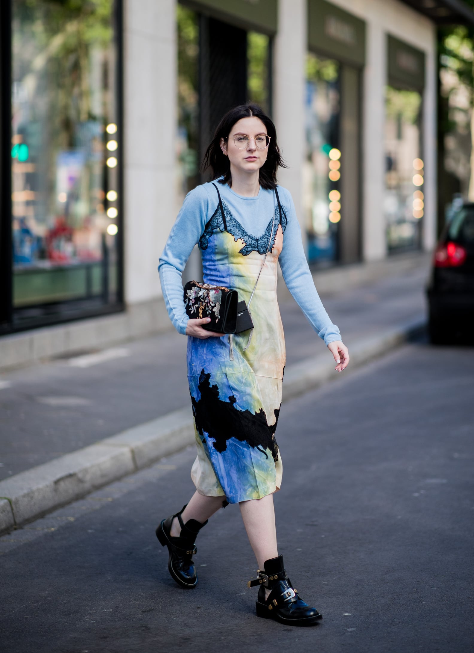 going out slip dress