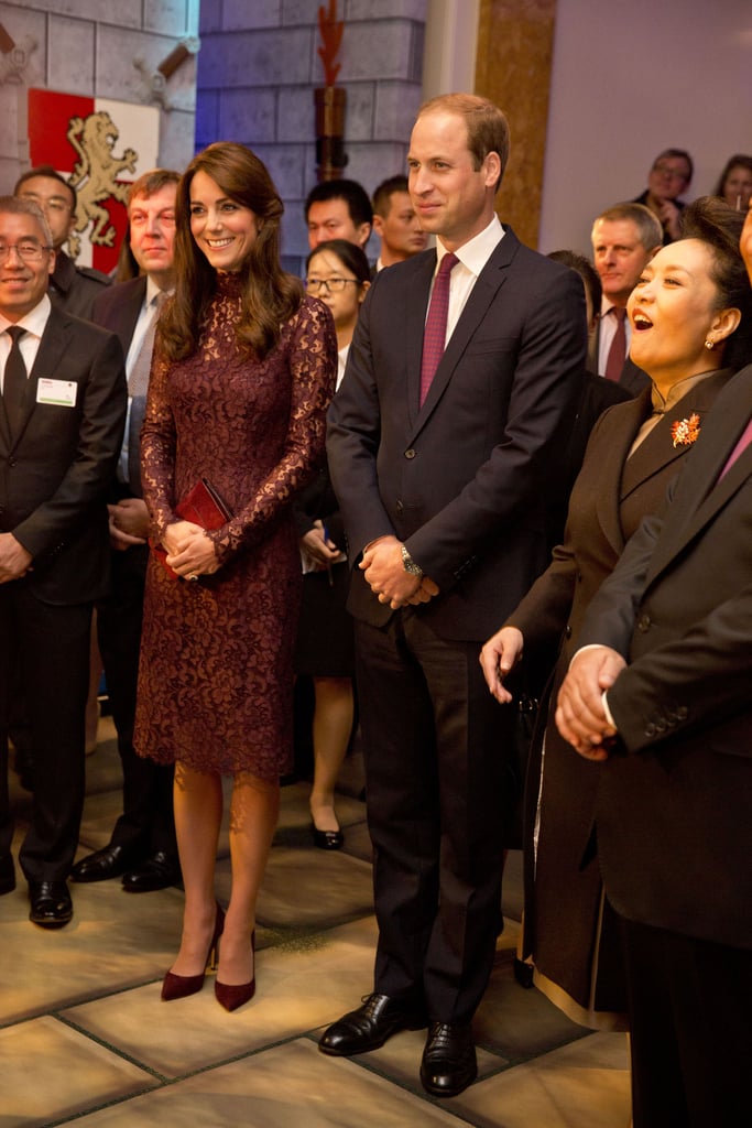 Kate Middleton Prince William Meet With Chinese President