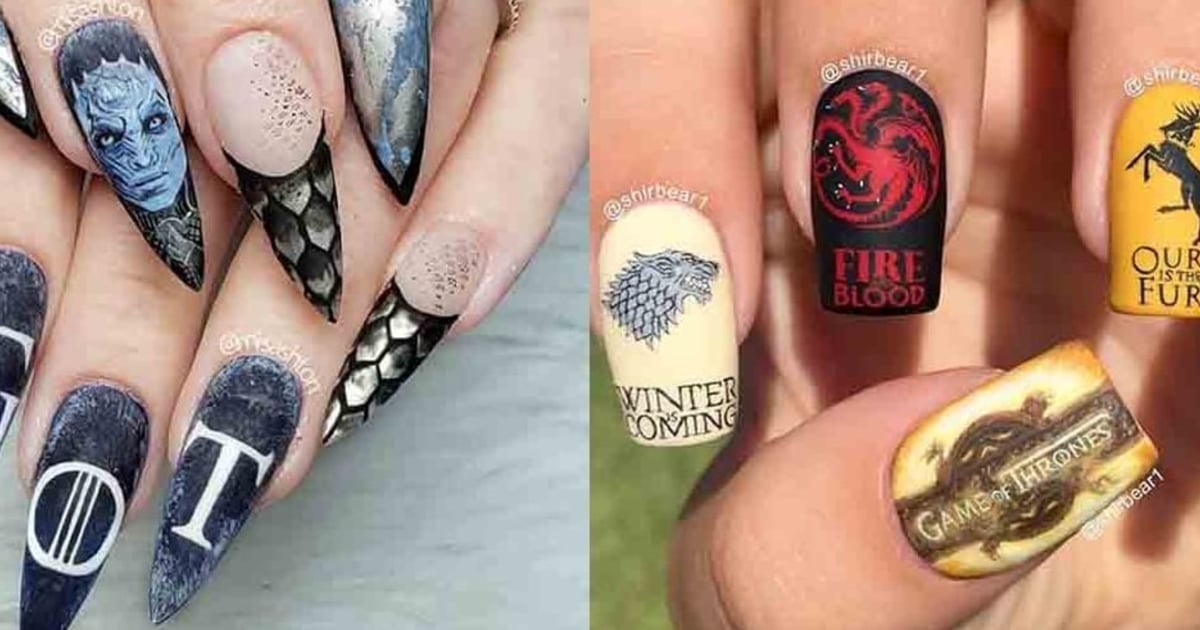 Game of Thrones Inspired Nail Designs - wide 5