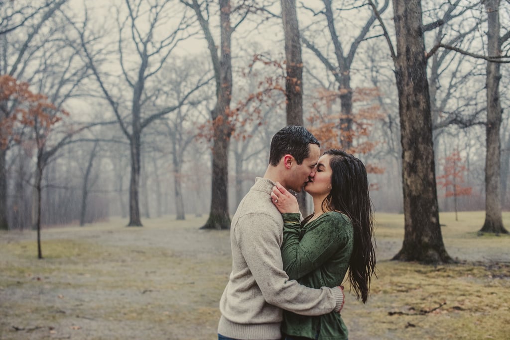Rainy Engagement Shoot
