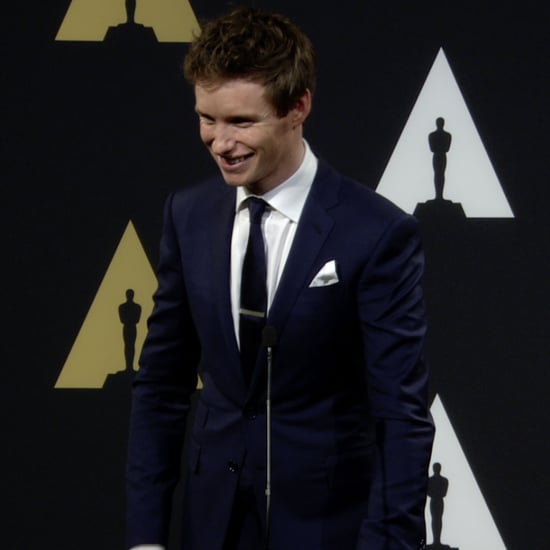 Eddie Redmayne Oscar Nominees Luncheon Interview