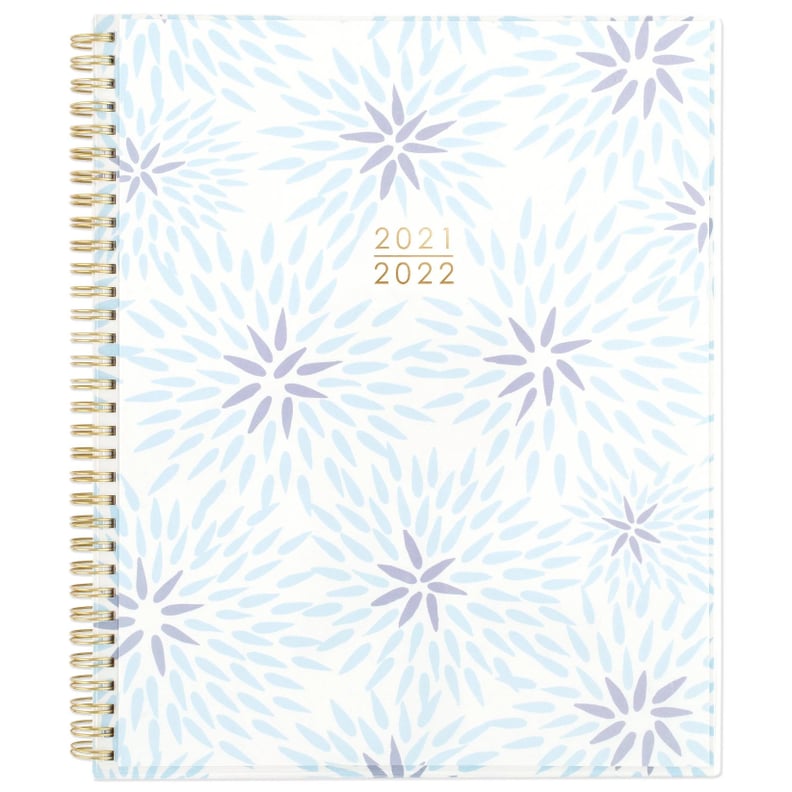 For a Minimalist Floral Design: Katie Kime For Cambridge 2021-22 Academic Planner Blue Mum