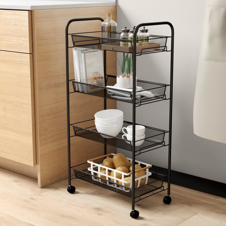Dotted Line Ames 4-Tier Storage Rack